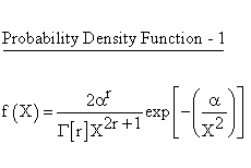 Statistical Distributions - Inverted Gamma Distribution - ProbabilityDensity Function 1