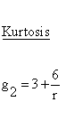 Continuous Distributions - Erlang Distribution - Kurtosis