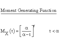 Continuous Distributions - Gamma Distribution - Moment Generating
Function