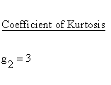 Statistical Distributions - Normal Distribution - Kurtosis