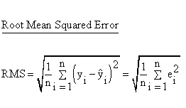 Descriptive Statistics - Simple Linear Regression - Model Performance - Root Mean Squared Error